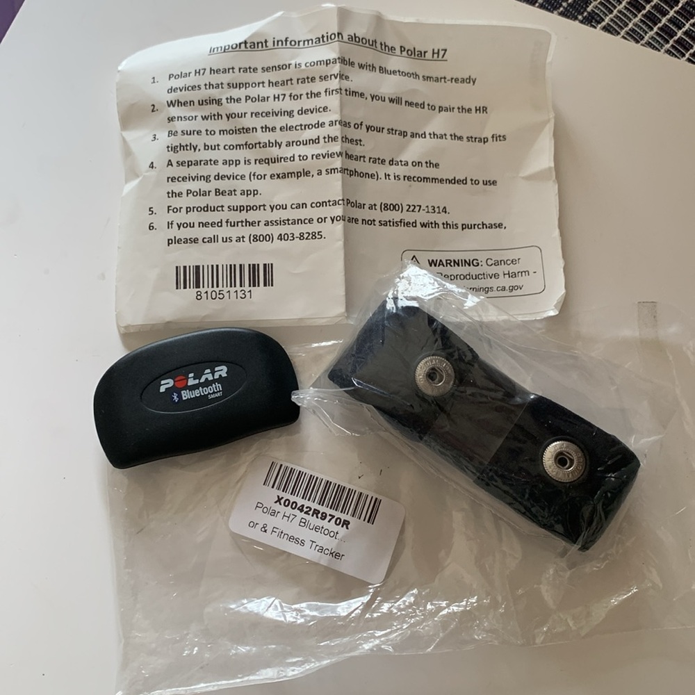 Polar H7 Bluetooth Heart Rate Sensor & Fitness Tracker - Picture 8 of 8